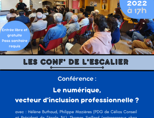 Conférence : « Le numérique, vecteur d’inclusion professionnelle ? » – 28 janvier
