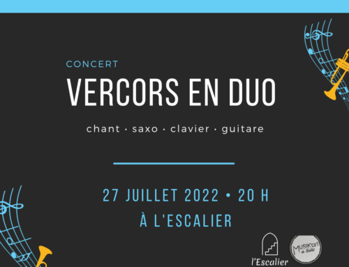 Concert Vercors en duo le 27 juillet
