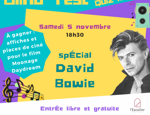 Apéro Blind test spécial David Bowie le 5 novembre