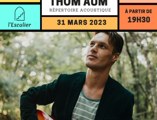 Concert de Thom Aum le 31 mars