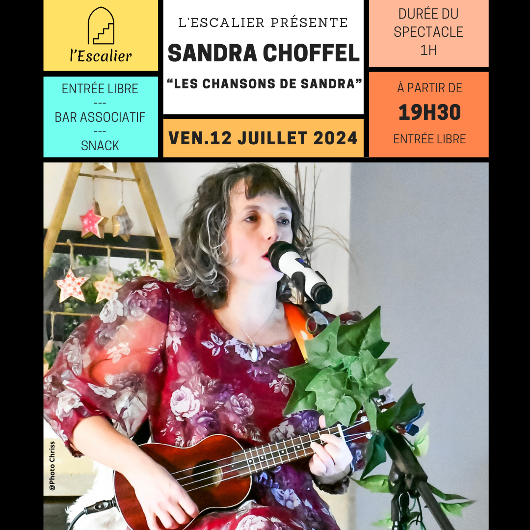 Concert Sandra Choffel à l'Escalier