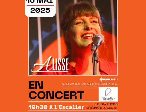 Concert Alisse vendredi 16 mai