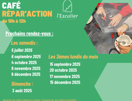 Nouvelles dates café répar’action