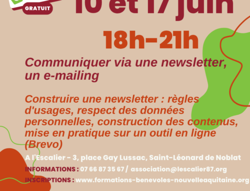 Formation : créer et diffuser une newsletter pour son association