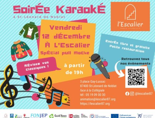 Karaoké le 12 décembre